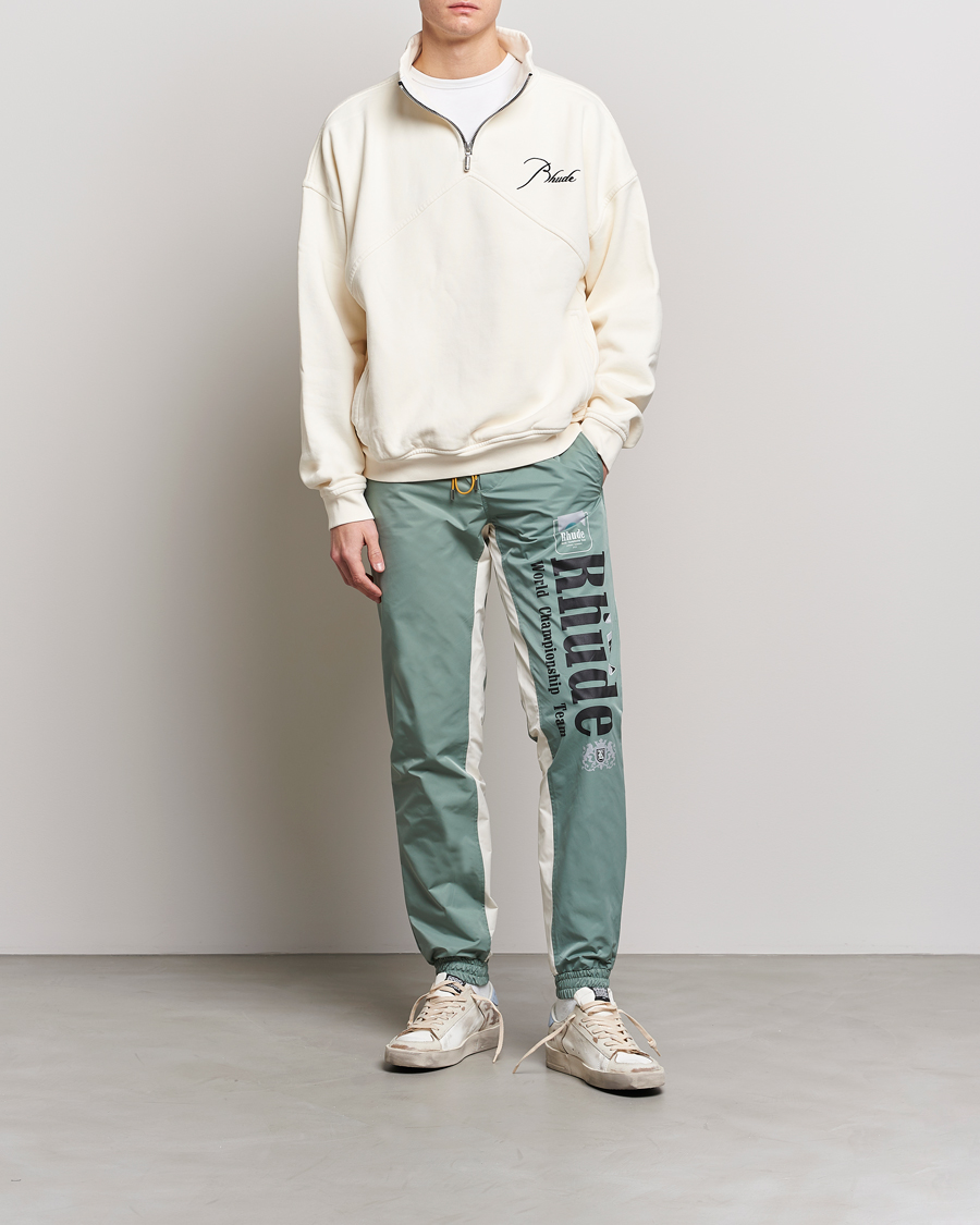 Homme | Pantalons | Rhude | Senna Flight Pants Ivory/Sage
