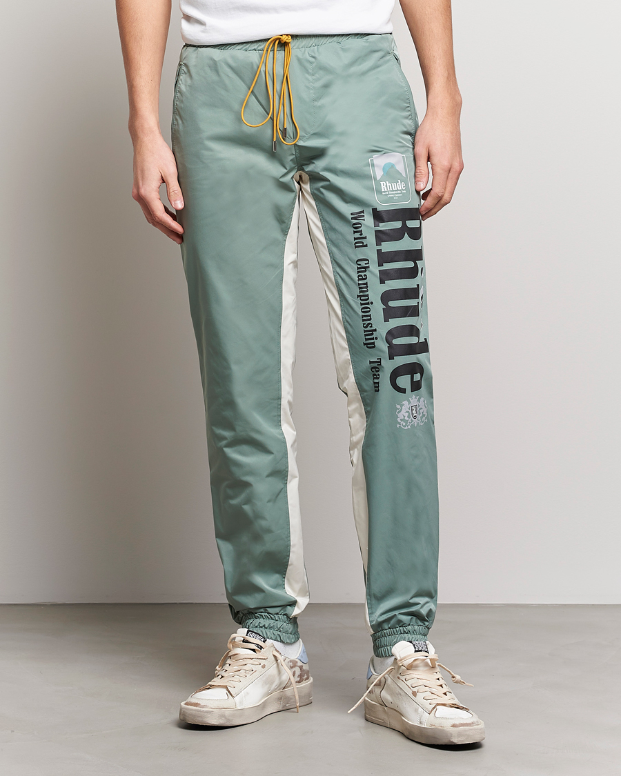 Homme | Pantalons | Rhude | Senna Flight Pants Ivory/Sage
