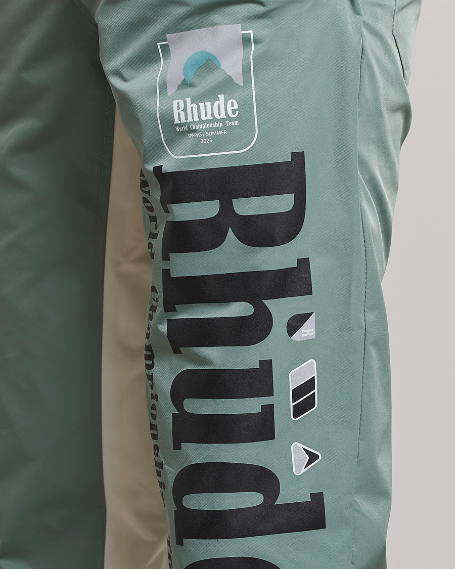 Homme | Pantalons | Rhude | Senna Flight Pants Ivory/Sage