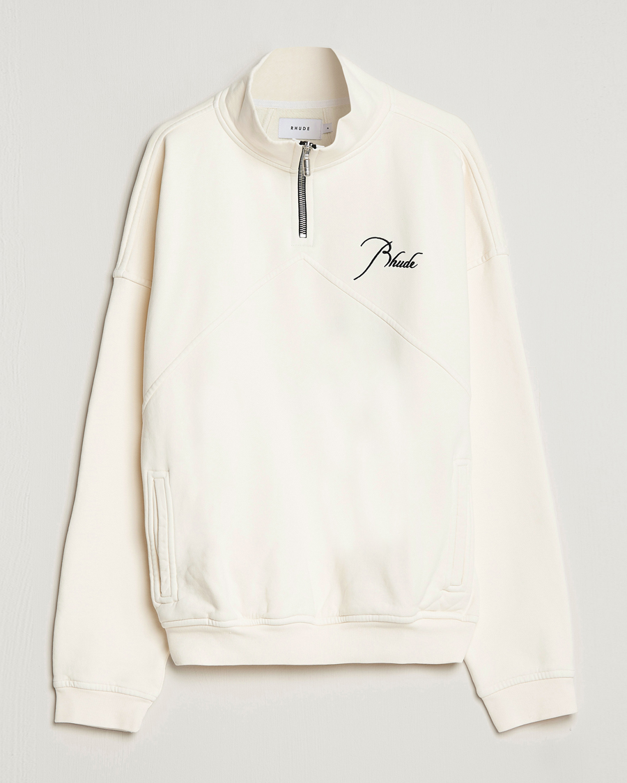 Homme | Pulls Et Tricots | Rhude | Quarter Zip Off White