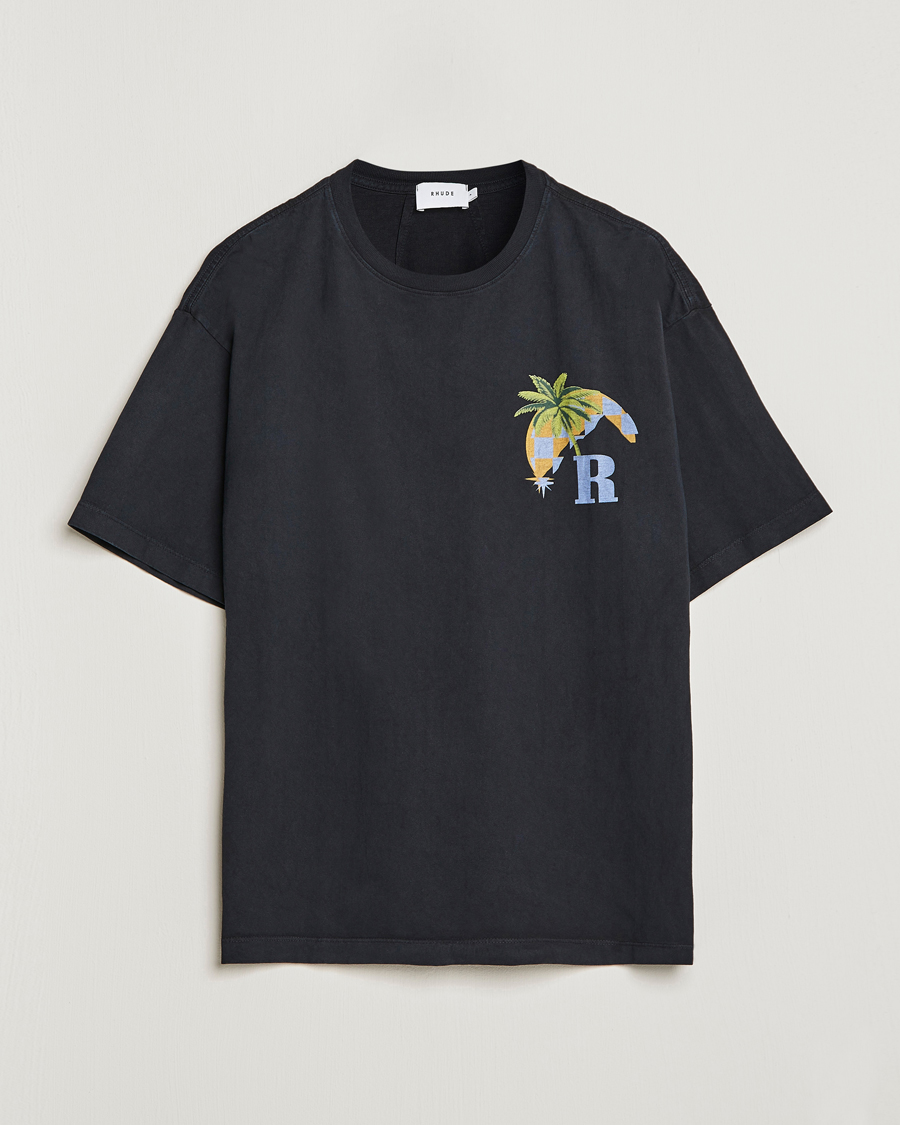 Homme | T-shirts | Rhude | Moonlight Tropics T-Shirt Black
