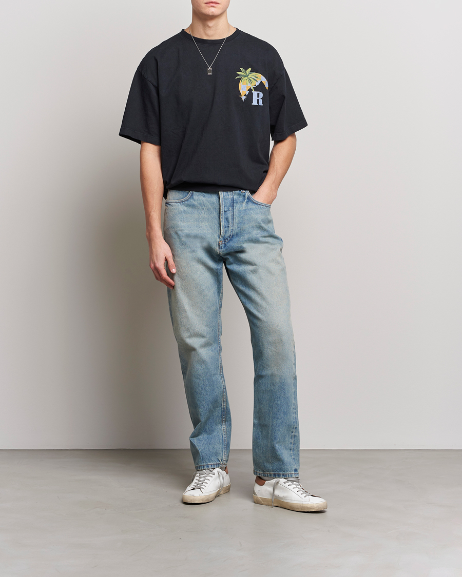 Homme | T-shirts | Rhude | Moonlight Tropics T-Shirt Black