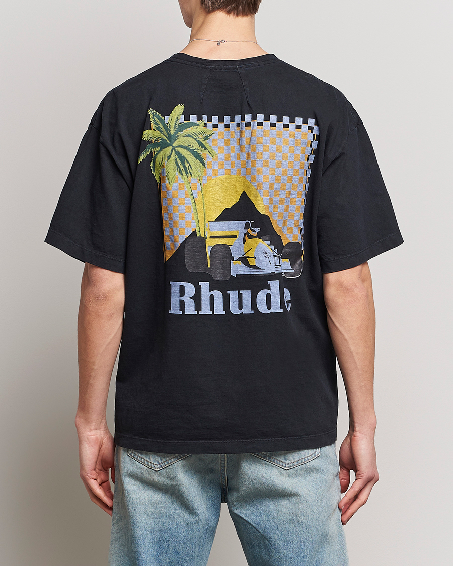 Homme | T-shirts | Rhude | Moonlight Tropics T-Shirt Black