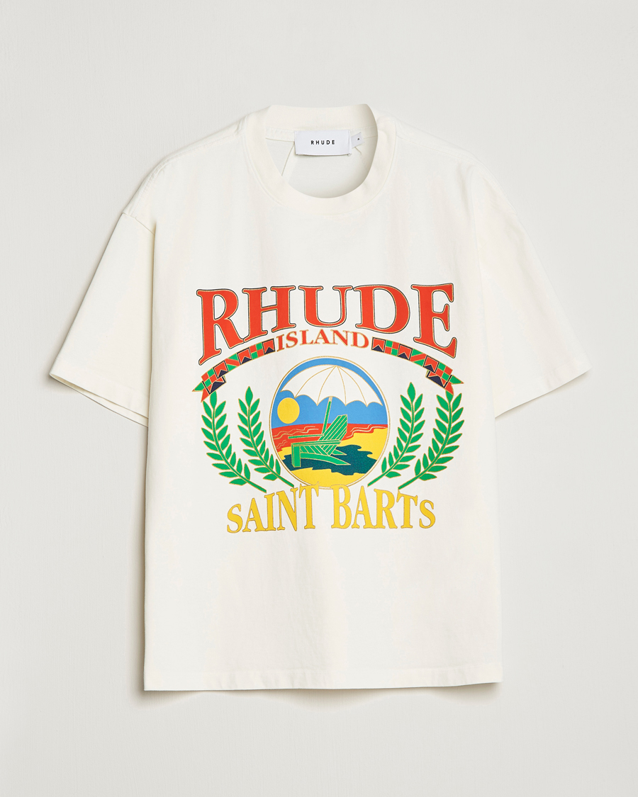 Homme | T-shirts | Rhude | Beach Chair T-Shirt White
