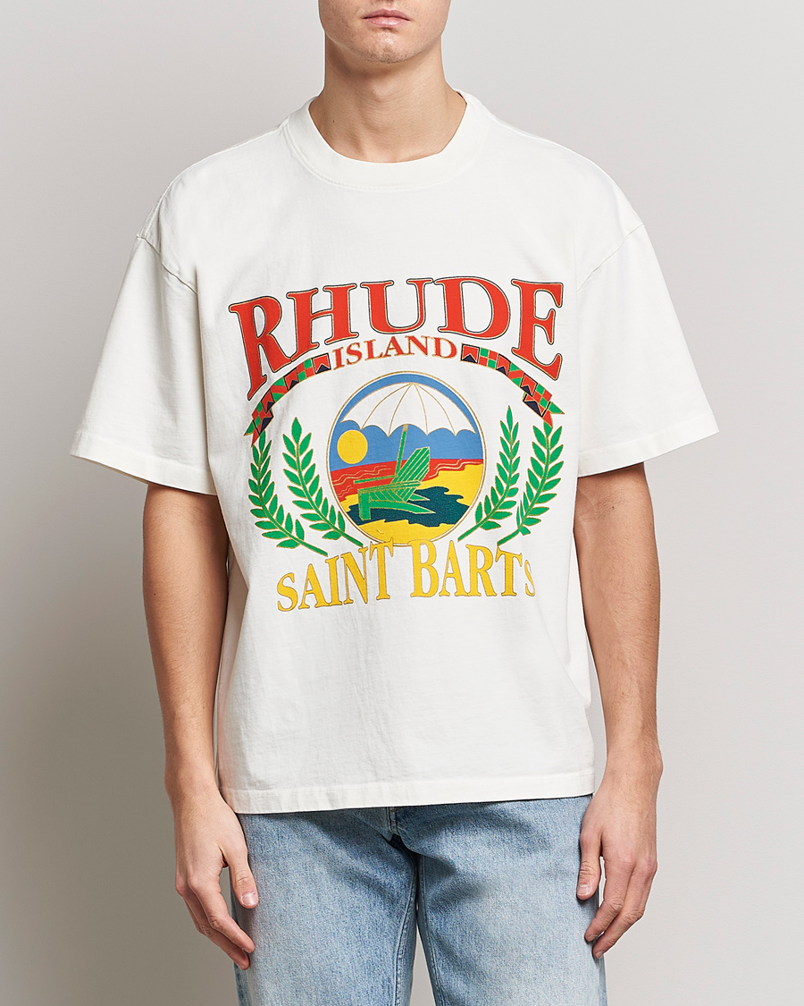 Homme | T-shirts | Rhude | Beach Chair T-Shirt White