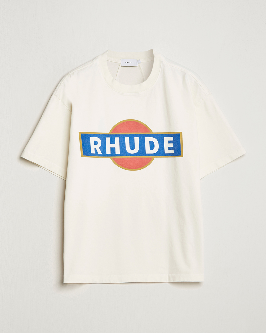 Homme | T-shirts | Rhude | Vintage Racer T-Shirt White