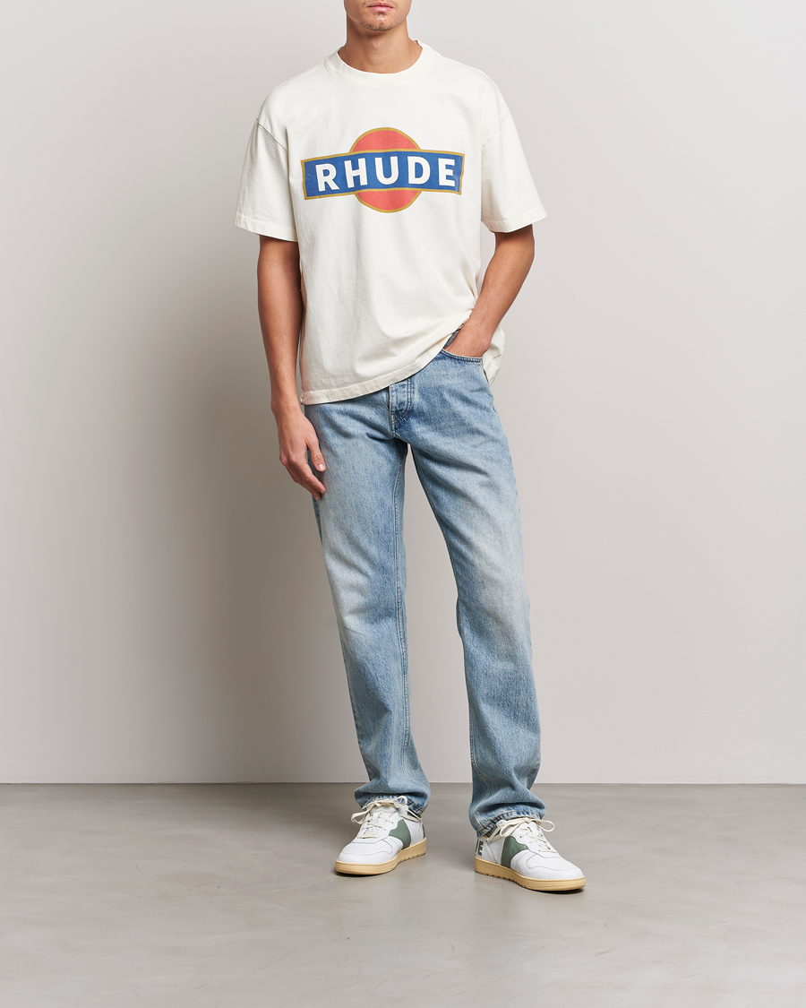 Homme | T-shirts | Rhude | Vintage Racer T-Shirt White
