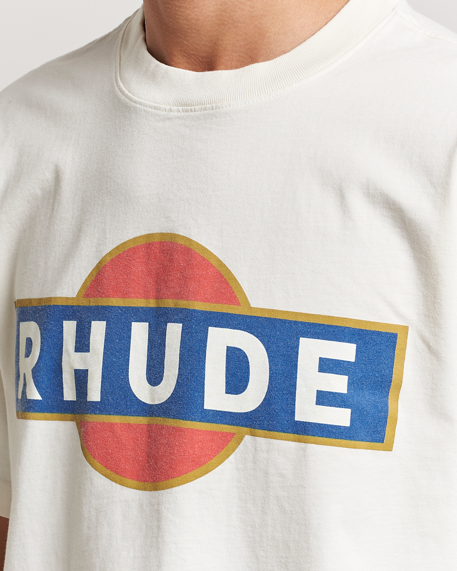 Homme | T-shirts | Rhude | Vintage Racer T-Shirt White