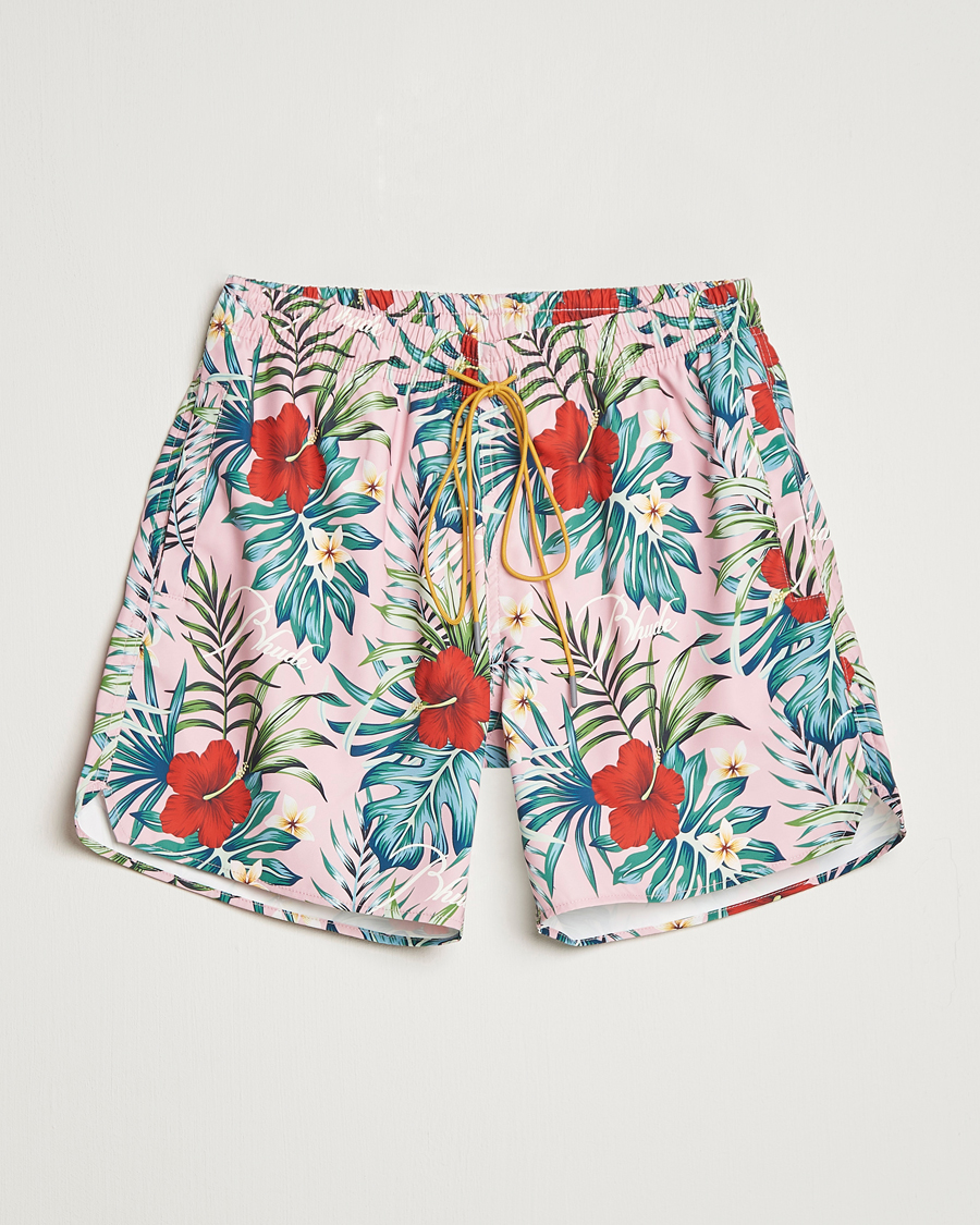 Homme | Maillots De Bain | Rhude | Hawaiian Swim Trunks Muave Multi
