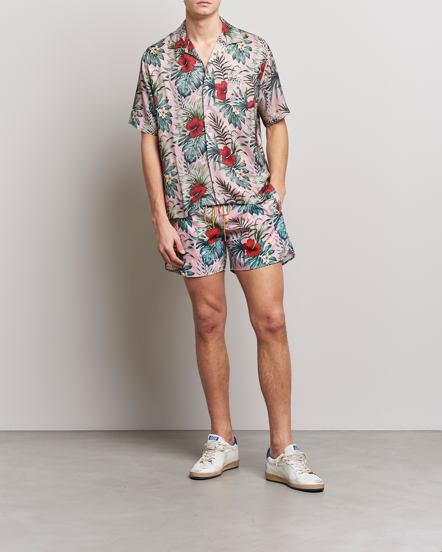Homme | Maillots De Bain | Rhude | Hawaiian Swim Trunks Muave Multi