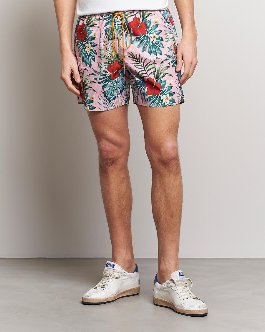 Homme | Maillots De Bain | Rhude | Hawaiian Swim Trunks Muave Multi