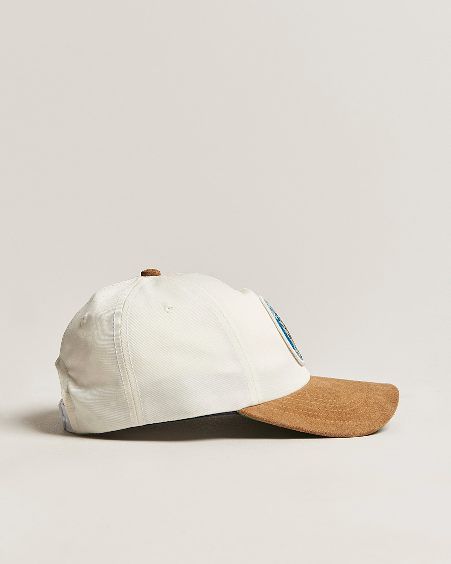 Homme | Rhude Suede Crest Cap Beige | Rhude | Suede Crest Cap Beige