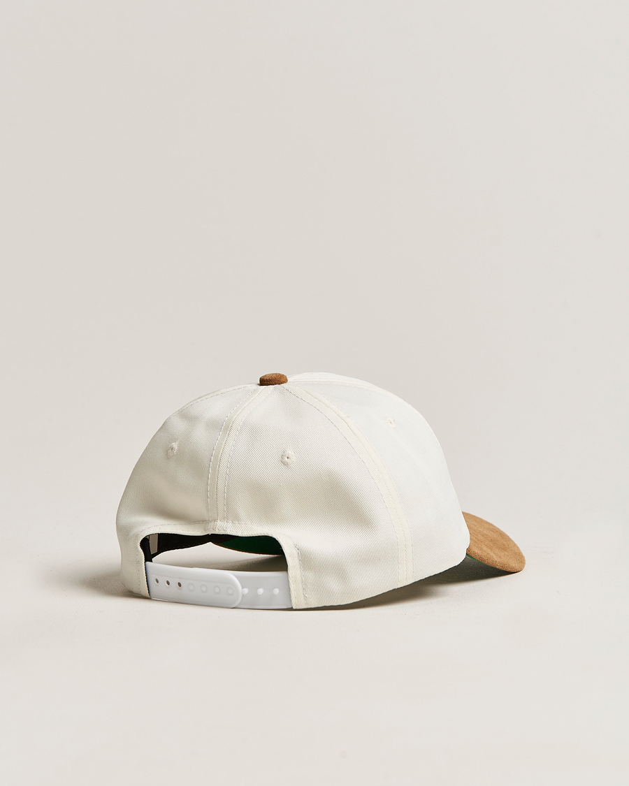 Homme | Rhude Suede Crest Cap Beige | Rhude | Suede Crest Cap Beige