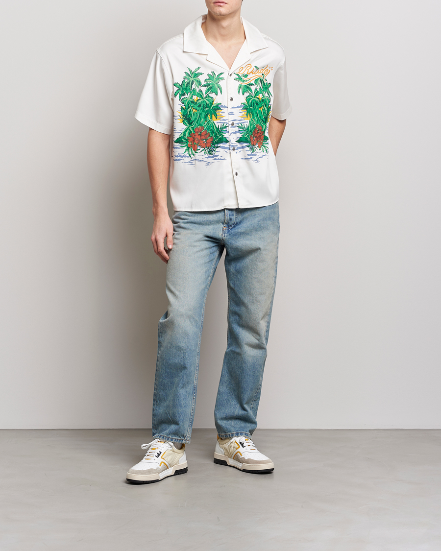 Homme | Chemises | Rhude | Palmas Snap Shirt Off White