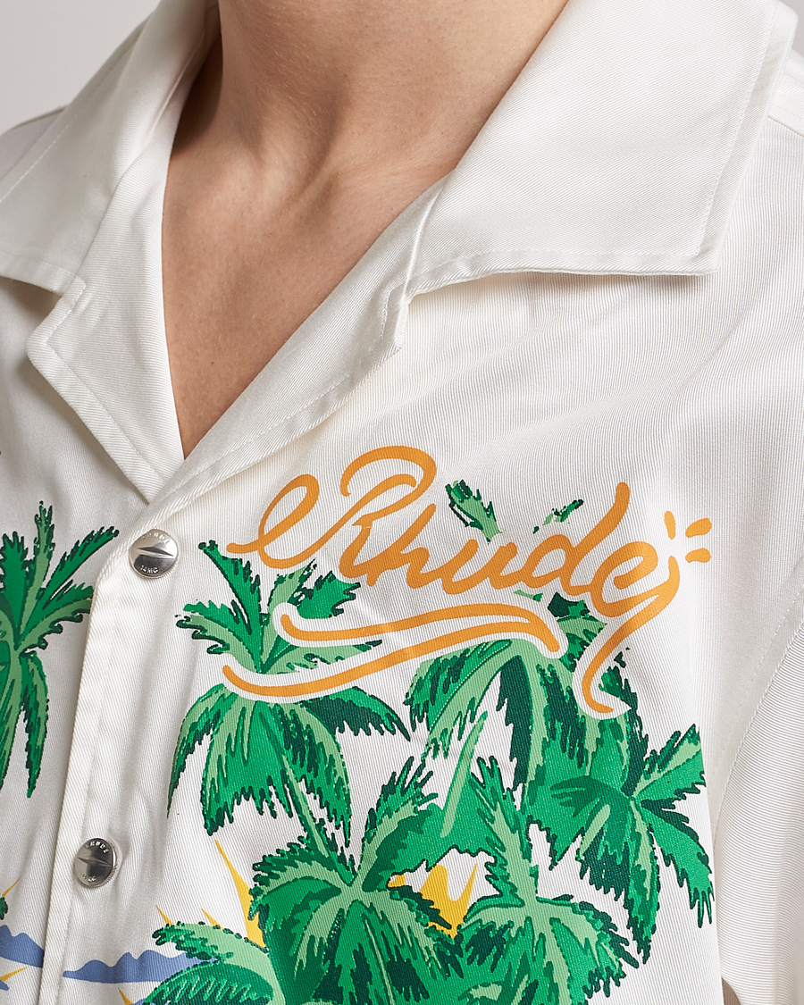 Homme | Chemises | Rhude | Palmas Snap Shirt Off White