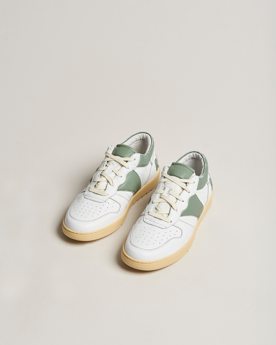 Homme | Rhude Rhecess Sneakers White/Sage | Rhude | Rhecess Sneakers White/Sage
