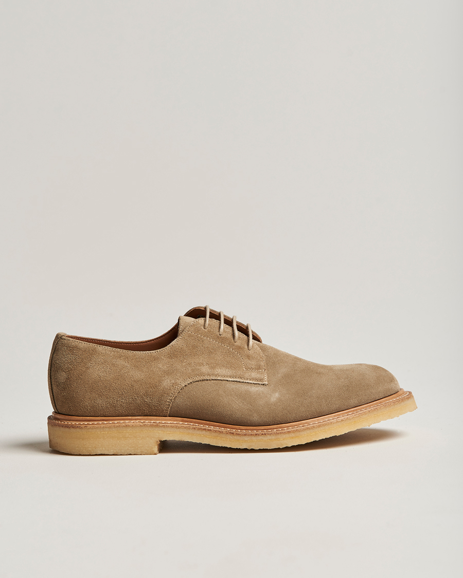 Homme | Sanders Archie Gibson Suede Derby Dirty Buck | Sanders | Archie Gibson Suede Derby Dirty Buck