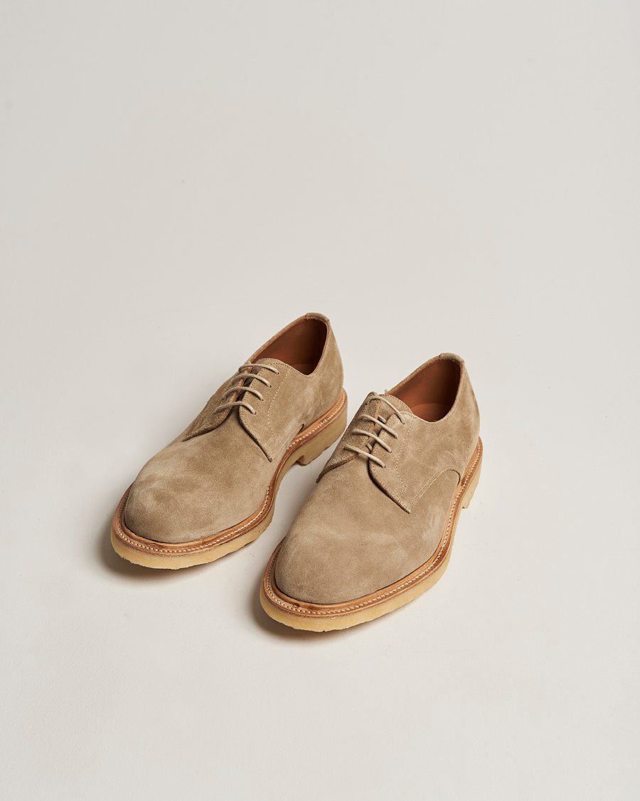 Homme | Sanders Archie Gibson Suede Derby Dirty Buck | Sanders | Archie Gibson Suede Derby Dirty Buck