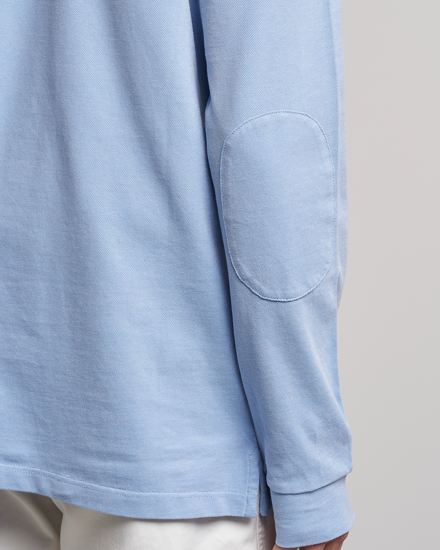 Homme | Pulls Et Tricots | SEASE | Elen Piquet Polo Light Blue