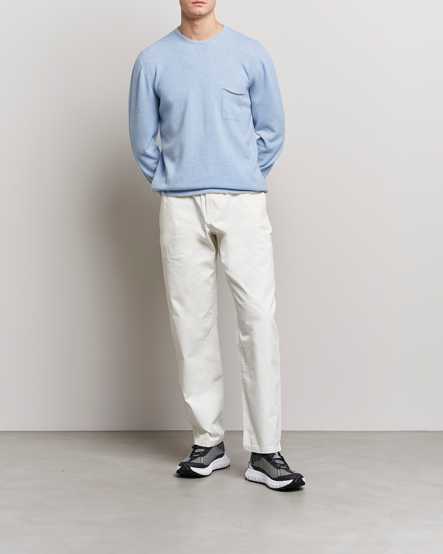 Homme | Pulls Et Tricots | SEASE | Shore 2.0 Cashmere Pullover Sky Blue