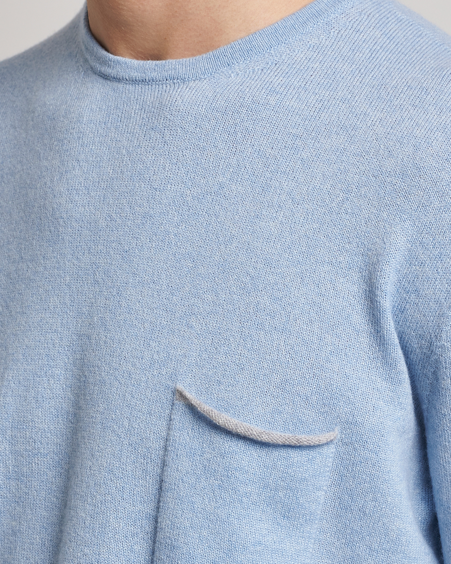 Homme | Pulls Et Tricots | SEASE | Shore 2.0 Cashmere Pullover Sky Blue