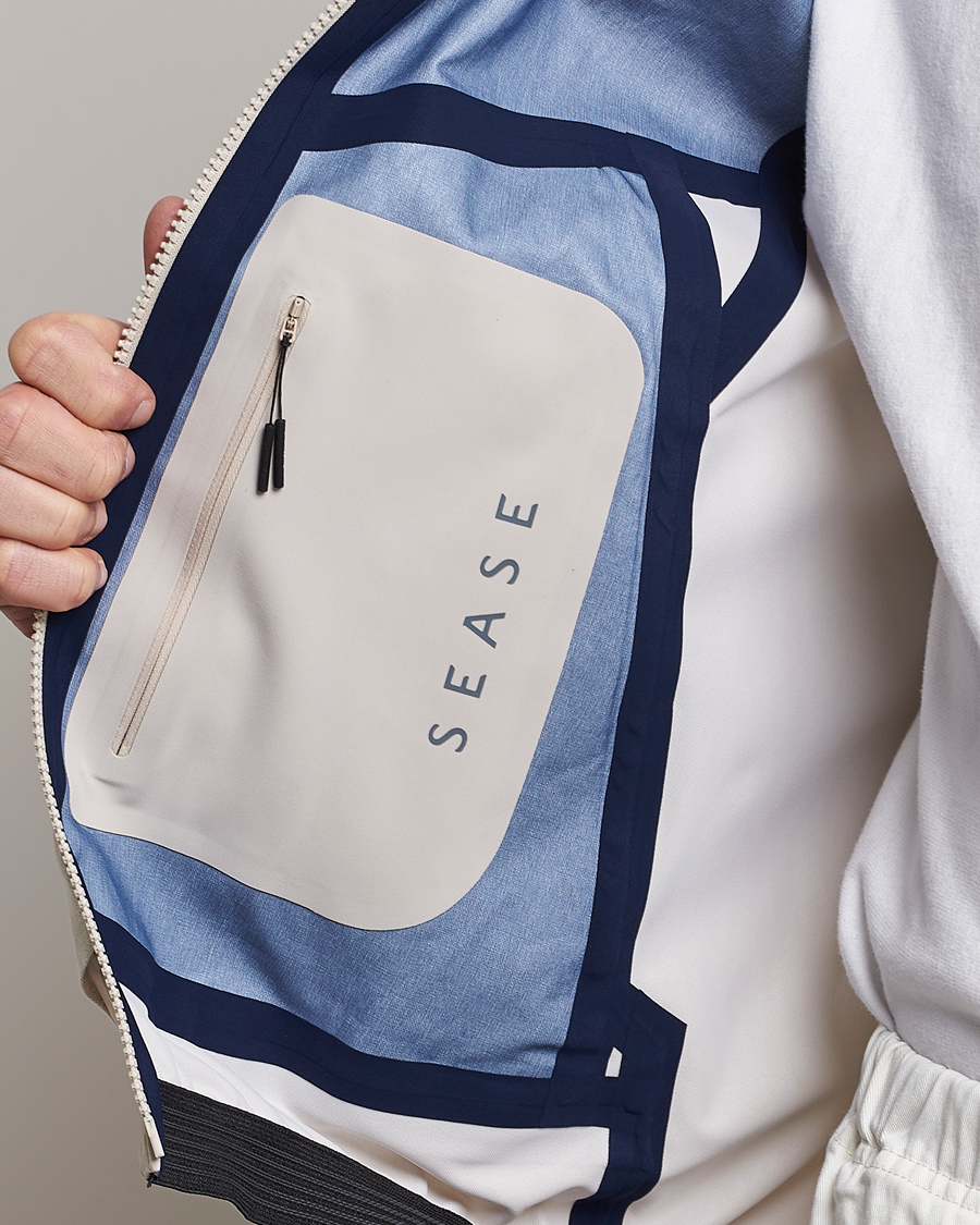 Homme | Manteaux Et Vestes | SEASE | Windseeker Linen Jacket Light Beige