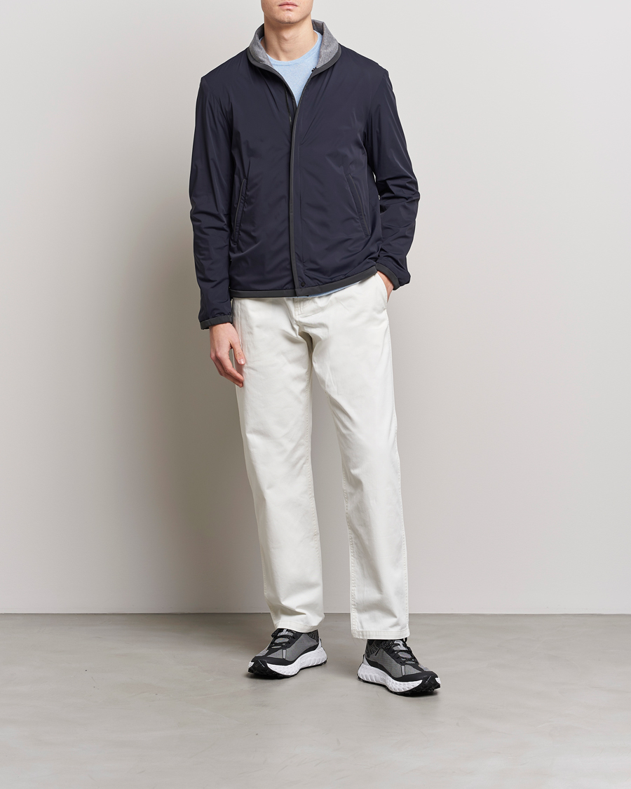 Homme | Manteaux Et Vestes | SEASE | Reversible Stretch Nylon Jacket Navy