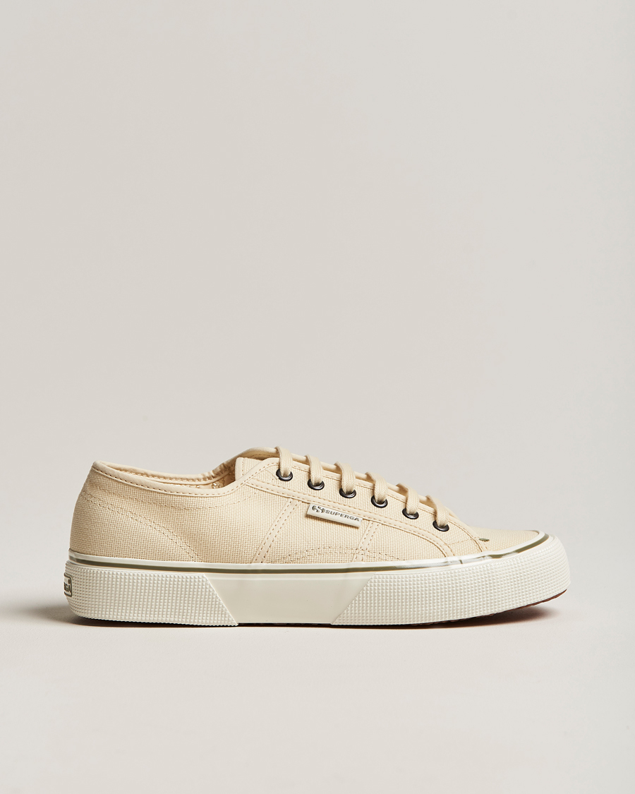 Homme | Superga 2490 Bold Canvas Snearkers Beige Eggshell | Superga | 2490 Bold Canvas Snearkers Beige Eggshell