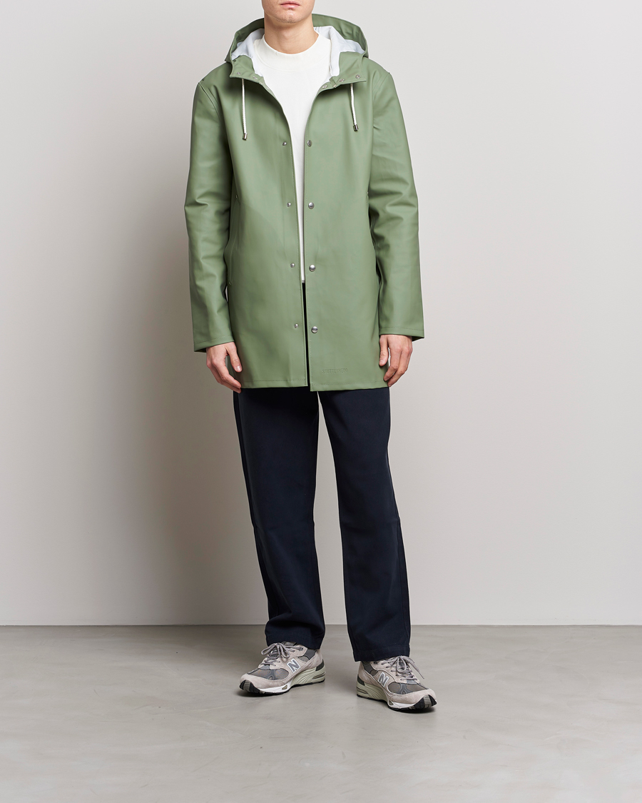 Homme | Manteaux Et Vestes | Stutterheim | Stockholm Raincoat Alfa Green