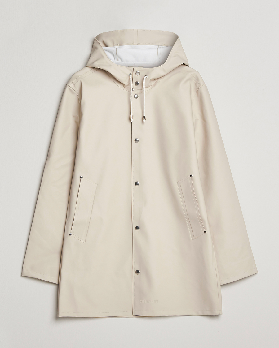 Homme | Manteaux Et Vestes | Stutterheim | Stockholm Raincoat Oyster Grey