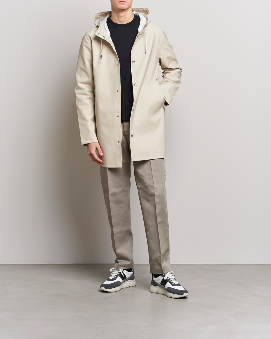 Homme | Manteaux Et Vestes | Stutterheim | Stockholm Raincoat Oyster Grey