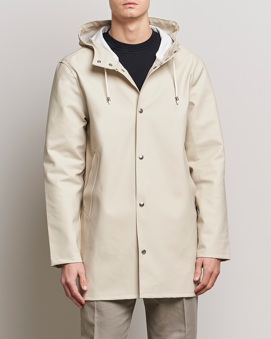 Homme | Manteaux Et Vestes | Stutterheim | Stockholm Raincoat Oyster Grey