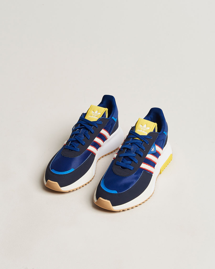 Homme | adidas Originals Retropy F2 Sneaker Blu/White | adidas Originals | Retropy F2 Sneaker Blu/White
