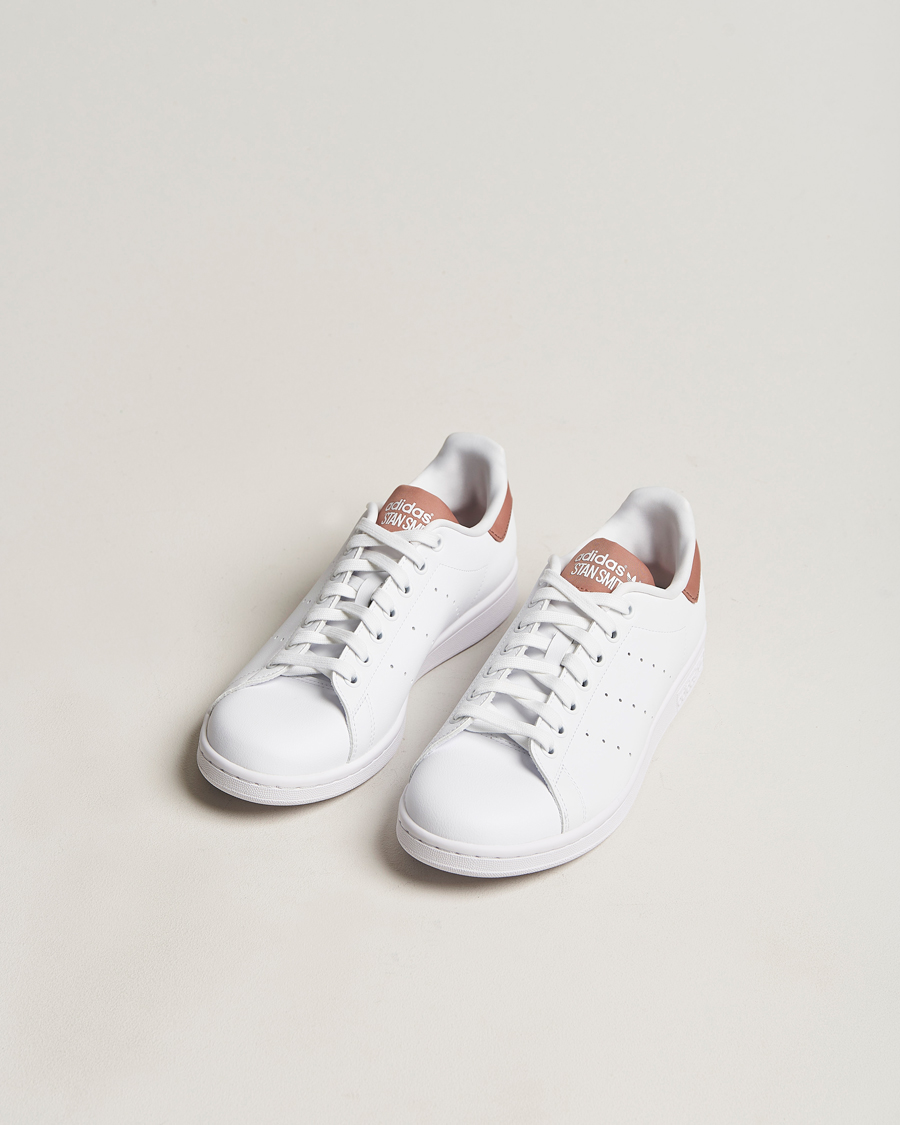Homme | adidas Originals Stan Smith Sneaker White/Brown | adidas Originals | Stan Smith Sneaker White/Brown