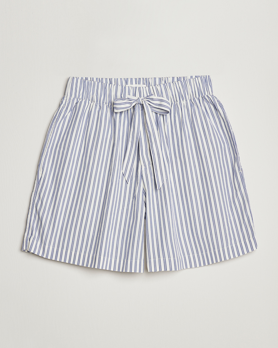 Homme | Peignoirs Et Pyjamas | Tekla | Poplin Pyjama Shorts Skagen Stripes