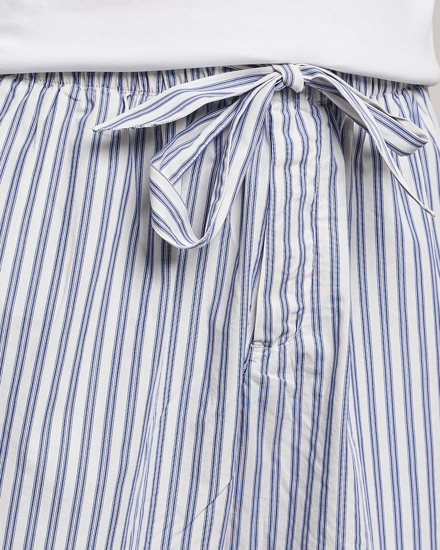 Homme | Peignoirs Et Pyjamas | Tekla | Poplin Pyjama Shorts Skagen Stripes