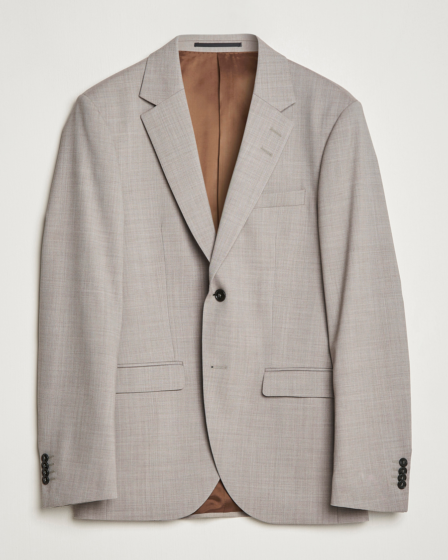 Homme | Blazers | Tiger of Sweden | Jamonte Wool Blazer Irish Cream