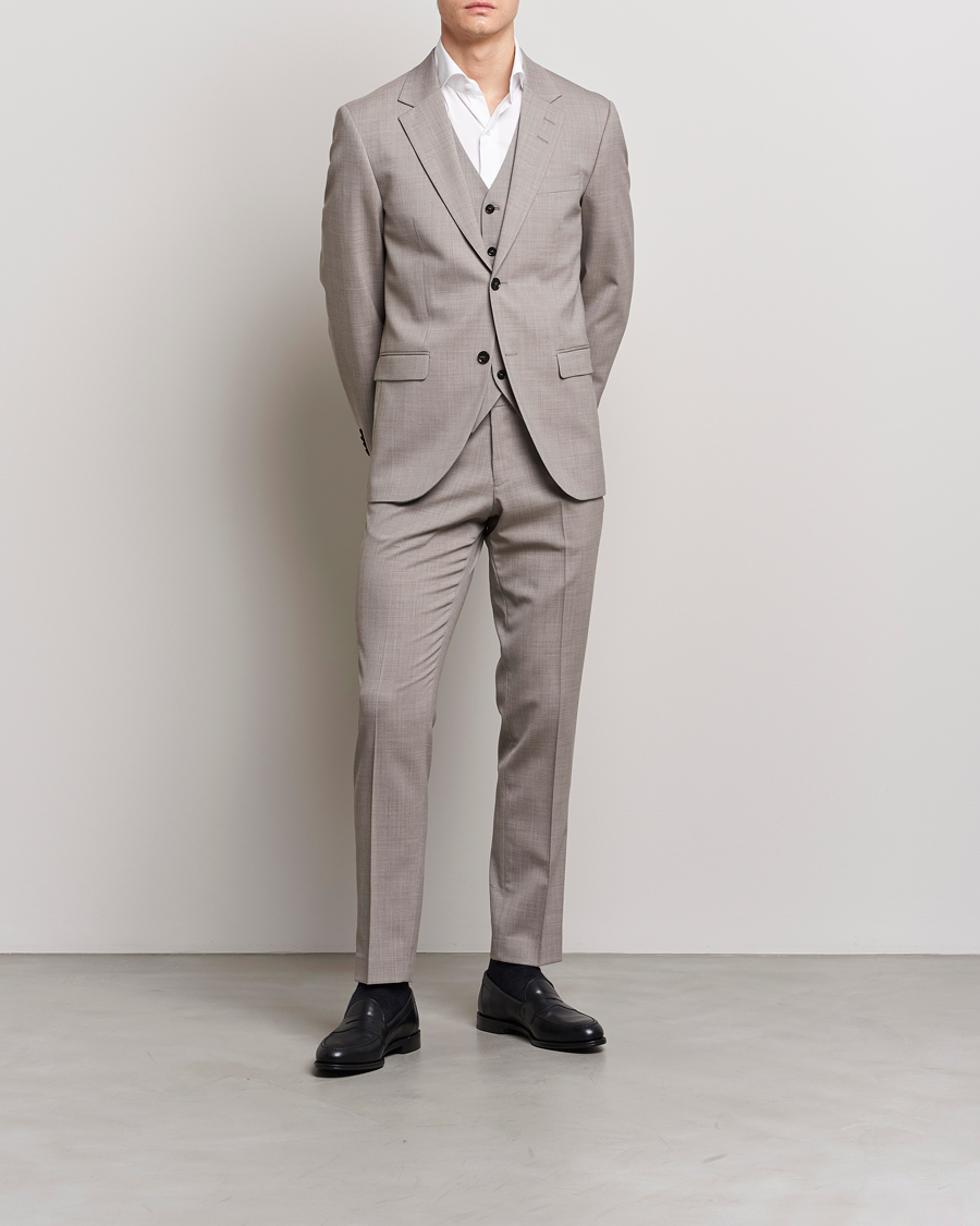 Homme | Blazers | Tiger of Sweden | Jamonte Wool Blazer Irish Cream