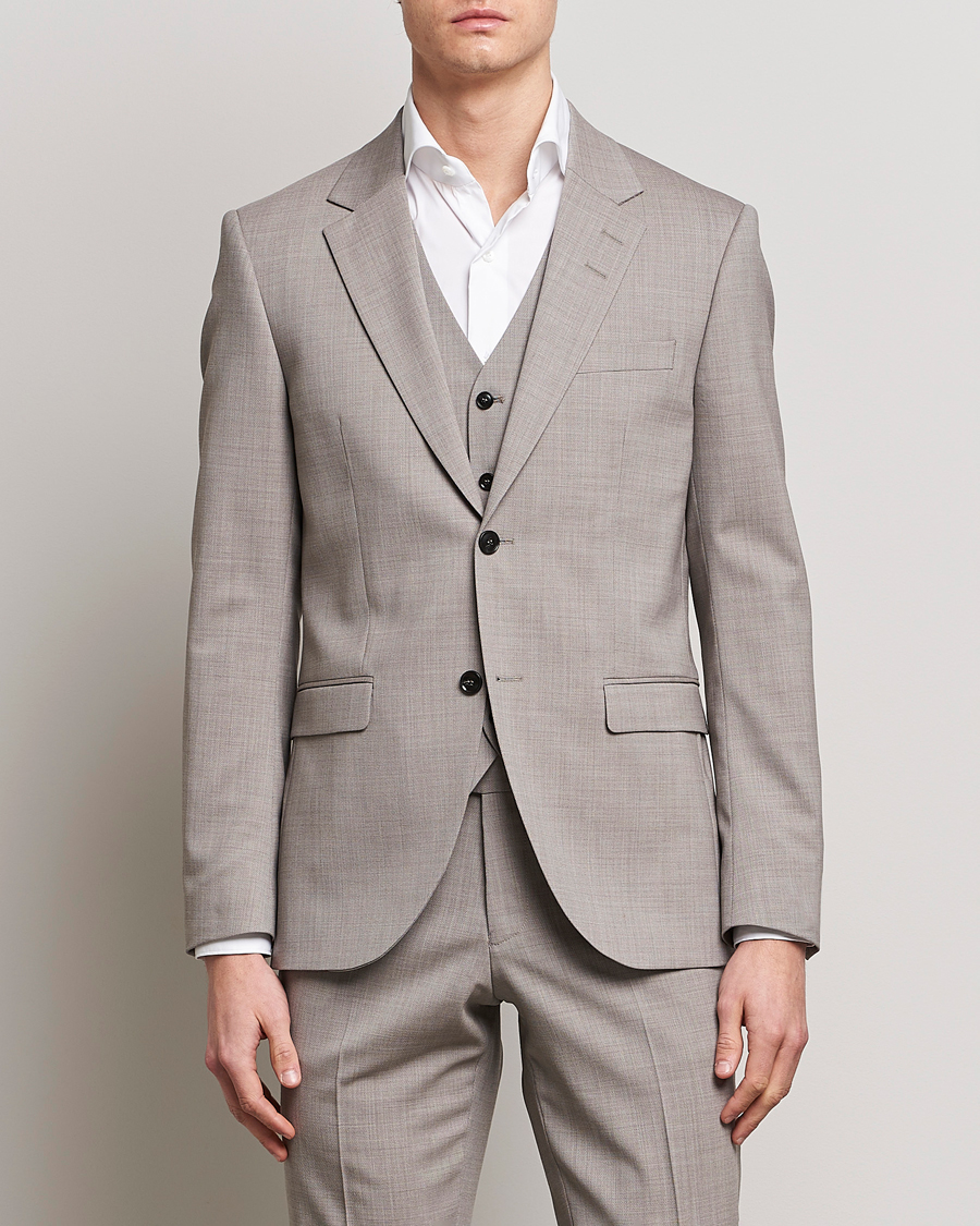 Homme | Blazers | Tiger of Sweden | Jamonte Wool Blazer Irish Cream