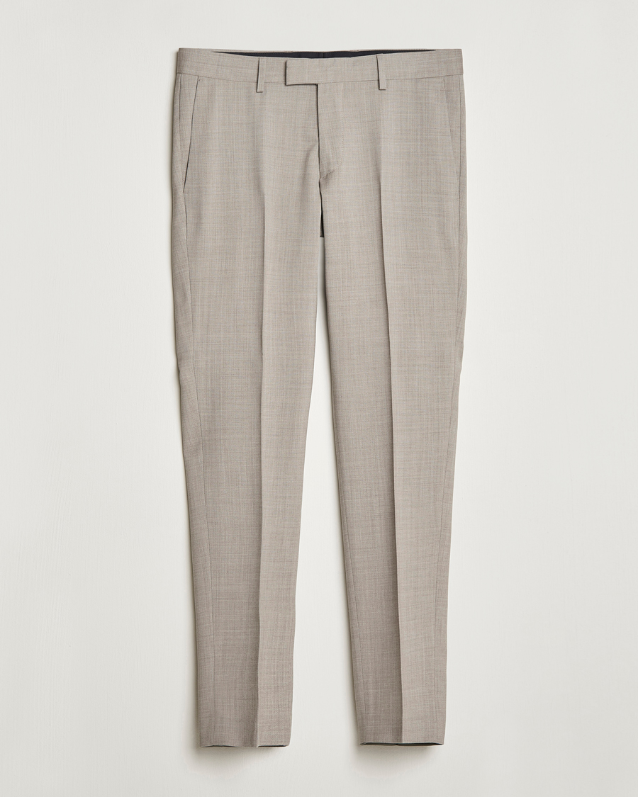Homme | Pantalons | Tiger of Sweden | Tordon Wool Trousers Irish Cream