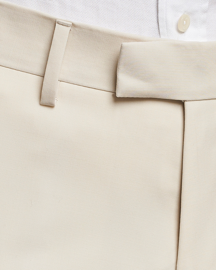 Homme | Pantalons | Tiger of Sweden | Tenuta Wool Trousers Light Ivory