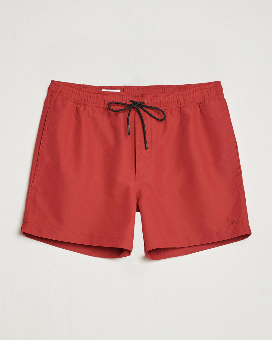 Homme | Maillots De Bain | Tiger of Sweden | Sjo Swim Shorts Dark Raspberry