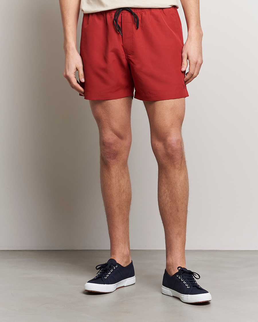 Homme | Maillots De Bain | Tiger of Sweden | Sjo Swim Shorts Dark Raspberry
