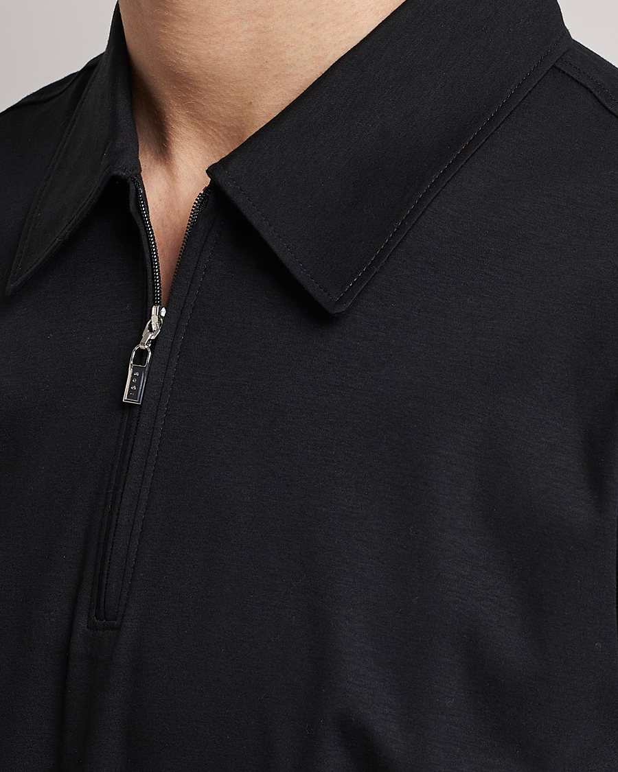 Homme | Chemises | Tiger of Sweden | Laron Mercerized Cotton Shirt Black