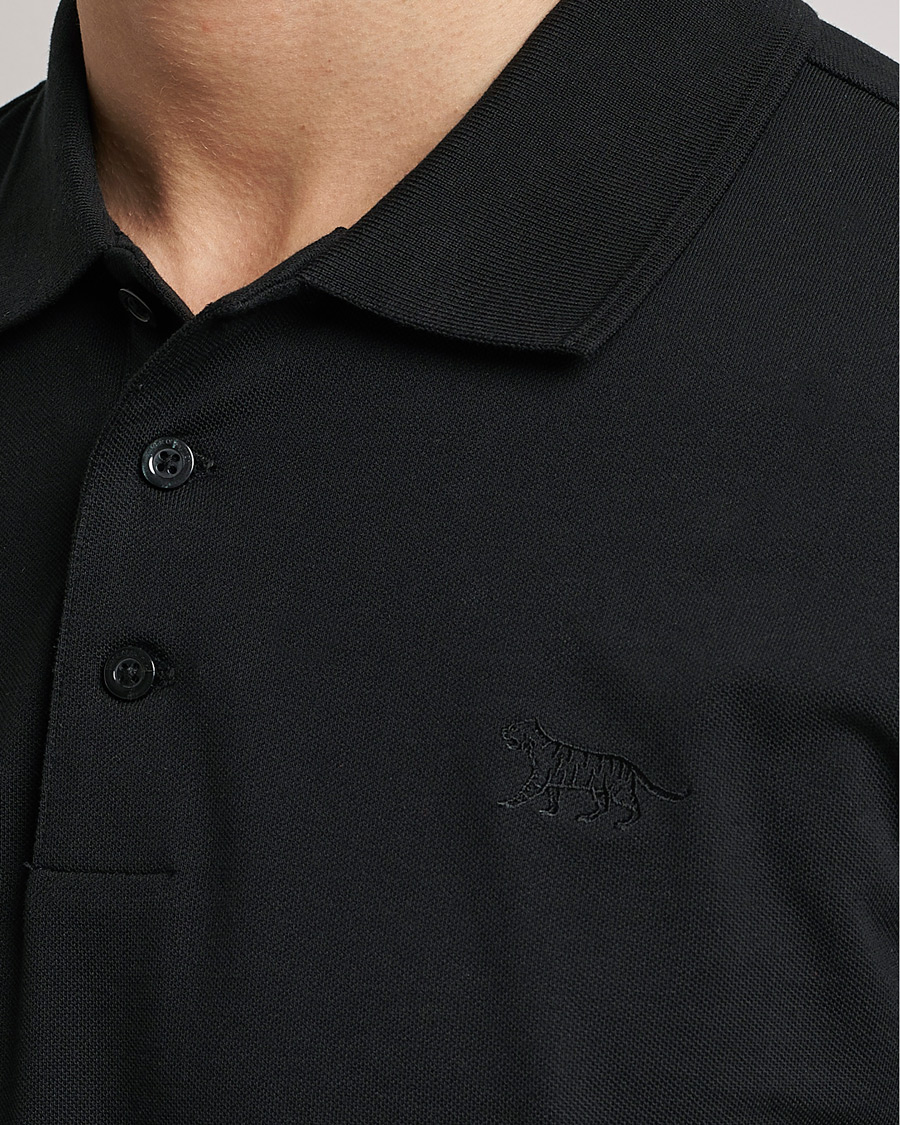 Homme | Polos | Tiger of Sweden | Diaros Cotton Pique Black