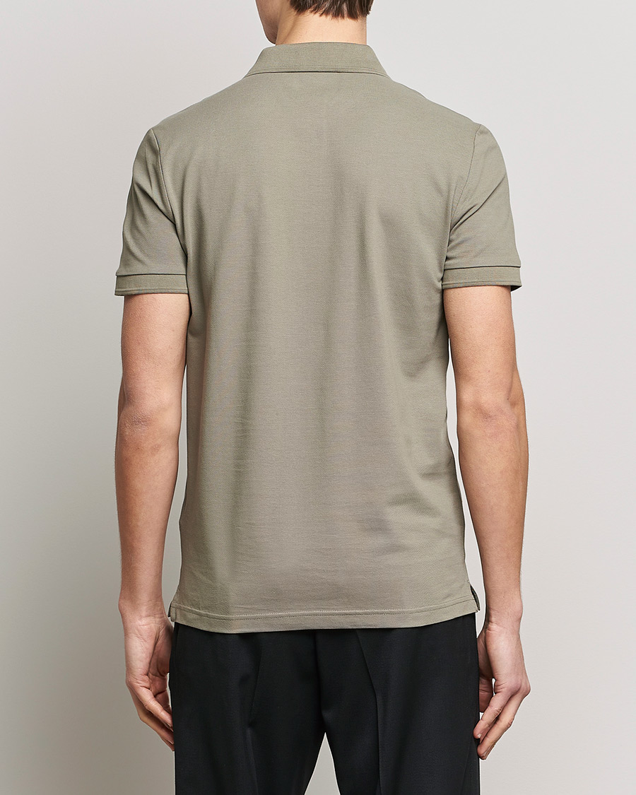 Homme | Polos | Tiger of Sweden | Diaros Cotton Pique Light Khaki