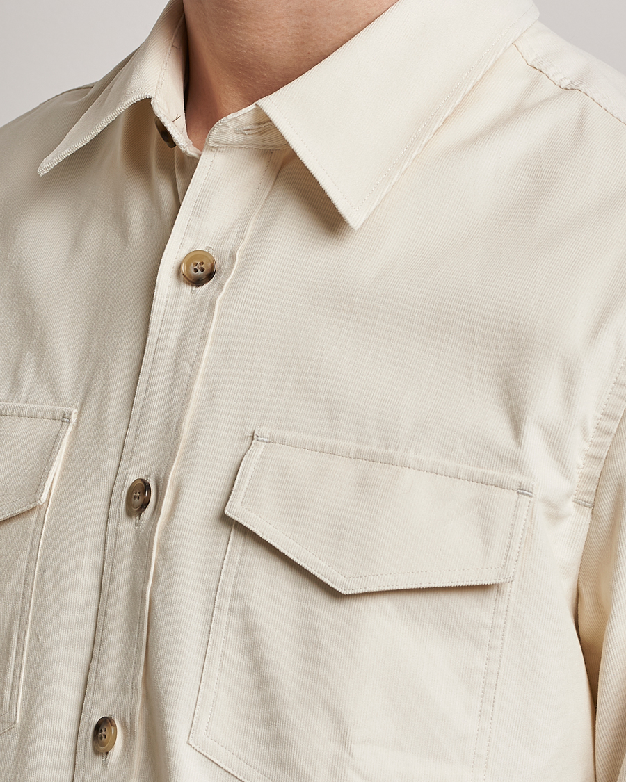 Homme | Chemises | Tiger of Sweden | Arnou Cotton Overshirt Papirus