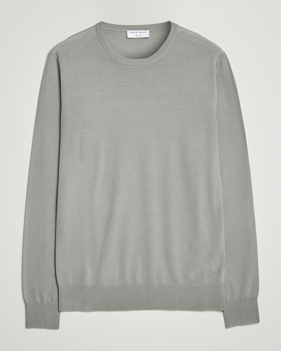 Homme | Pulls Et Tricots | Tiger of Sweden | Nichols Extra Fine Merino Crew Neck Shadow