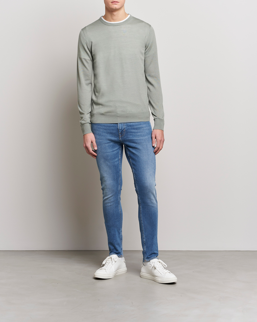 Homme | Pulls Et Tricots | Tiger of Sweden | Nichols Extra Fine Merino Crew Neck Shadow