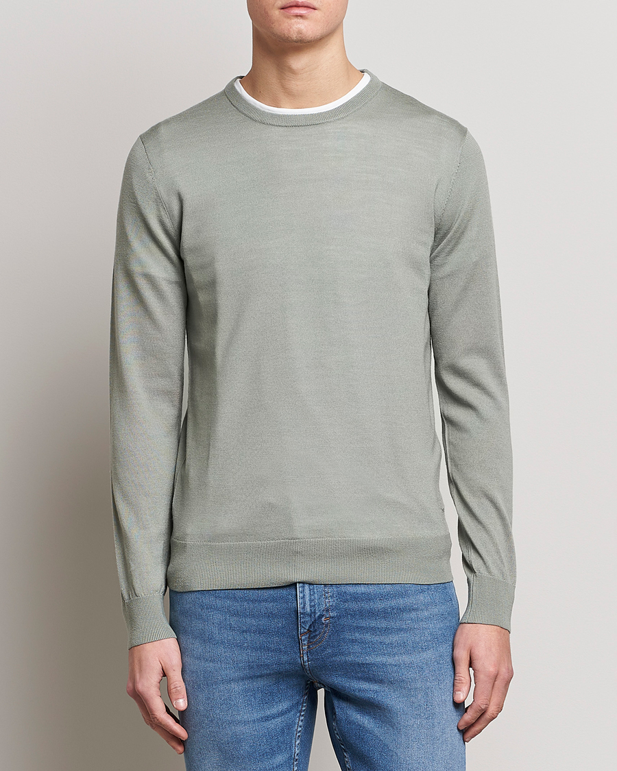 Homme | Pulls Et Tricots | Tiger of Sweden | Nichols Extra Fine Merino Crew Neck Shadow